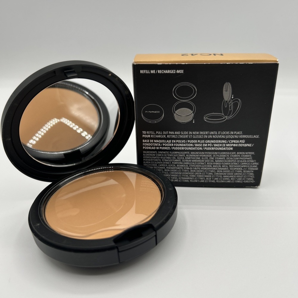 Mac Studio Fix Powder Plus Foundation 24HR Oil Control NC42 NEW FORMULA 0.42oz - Picture 3 of 8